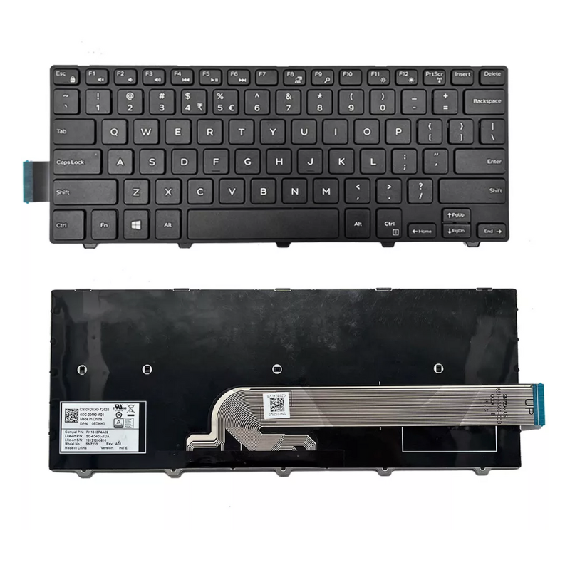 Chargez l&#39;image dans la visionneuse de la galerie, DELL 14-5447 14C 14M MR 3000 5000 3441 3442 3451 P49G Series - Laptop Keyboard With Back Light US Layout - Polar Tech Australia
