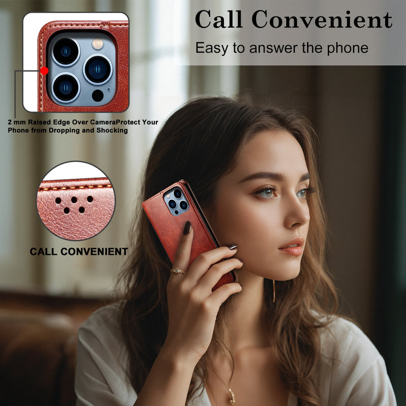 Cargue la imagen en el visor de la galería, [With Card Slot] Nothing Phone (3a)/Pro Premium PU leather Flip Wallet Stand Cover - Polar Tech Australia
