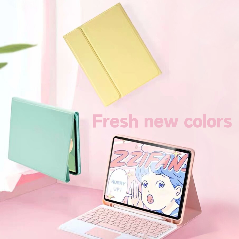 Cargue la imagen en el visor de la galería, Apple iPad 5/6 9.7&#39;&#39; 5/6th Gen (2017/2018) Smart Wireless Keyboard Flip Case With Backlit - i-Station Mobile Phone &amp; Electronic Device Repair and Accessories
