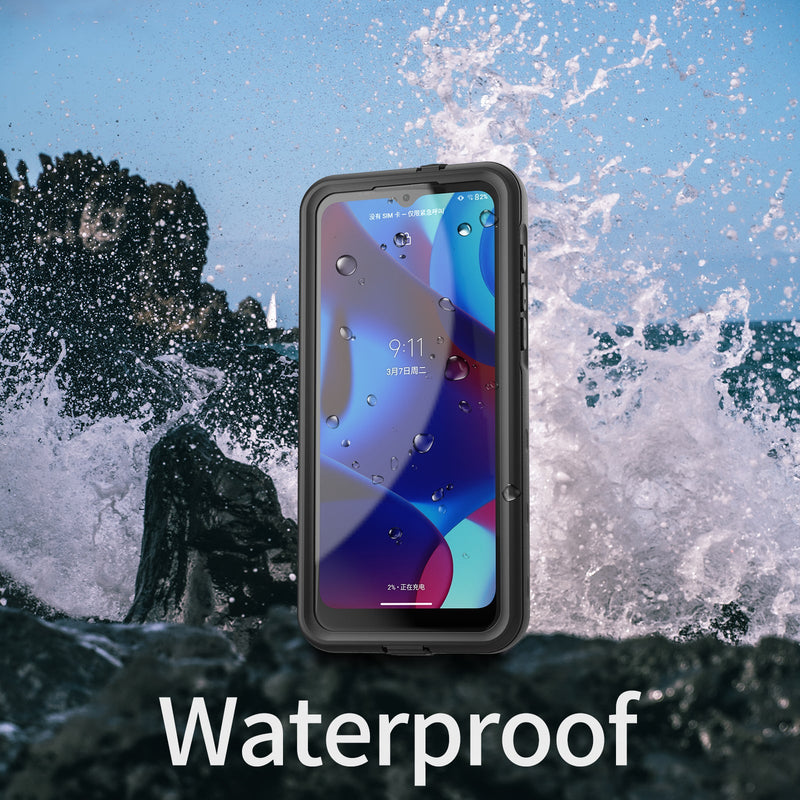 Cargue la imagen en el visor de la galería, [A-Series] Motorola Moto G Pure (2021) - Redpepper Full Covered Waterproof Heavy Duty Tough Armor Case - Polar Tech Australia
