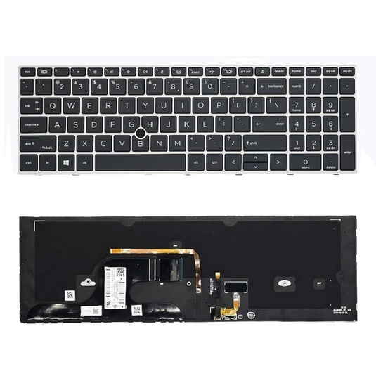 HP Zbook Fury 15 G7 G8 C13C-5 Zbook Fury 17 G7 G8 Series - Laptop Keyboard With Back Light US Layout - Polar Tech Australia