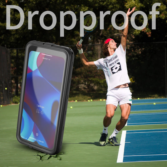 [A-Series] Motorola Moto G Pure (2021) - Redpepper Full Covered Waterproof Heavy Duty Tough Armor Case - Polar Tech Australia