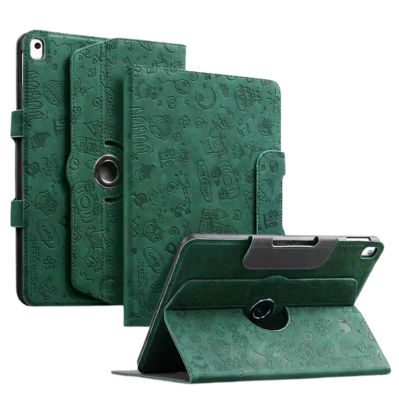 Chargez l&#39;image dans la visionneuse de la galerie, Apple iPad 5/6 9.7&#39;&#39; 5/6th Gen (2017/2018) Smart 360° Degree Rotate Stand Leather Case - Polar Tech Australia
