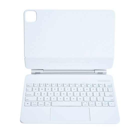 Magic Magnetic Floating Trackpad Wireless 7 Multi-Color Backlit Keyboard Case for Apple iPad Pro 13-inch M4 (2024)