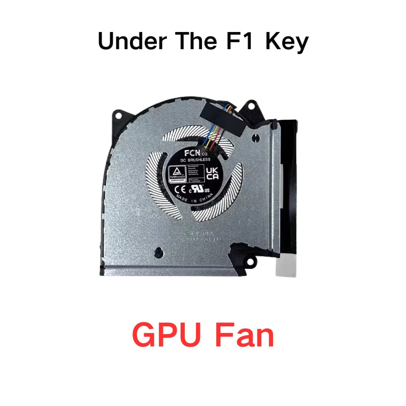 Load image into Gallery viewer, ASUS ROG Strix G713PU G713PI G713PV Series - CPU &amp; GPU Cooling Fans Replacement Parts - Polar Tech Australia
