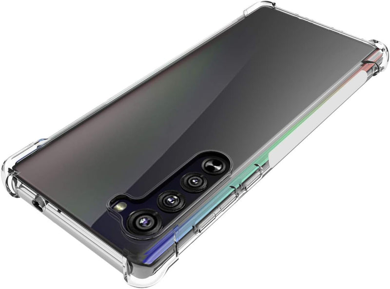 Load image into Gallery viewer, Motorola Moto Edge - AirPillow Cushion Transparent Soft Clear TPU Four Corners Protective Case - Polar Tech Australia
