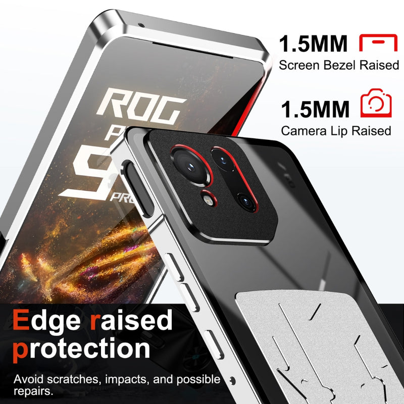 Cargue la imagen en el visor de la galería, Asus ROG Phone 9 / 9 Pro - Metal Frame Heat Dissipation with Shockproof Phone Case - Polar Tech Australia

