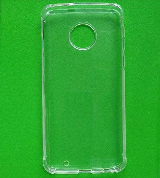 Motorola Moto G6 - AirPillow Cushion Transparent Soft Clear TPU Four Corners Protective Case - Polar Tech Australia