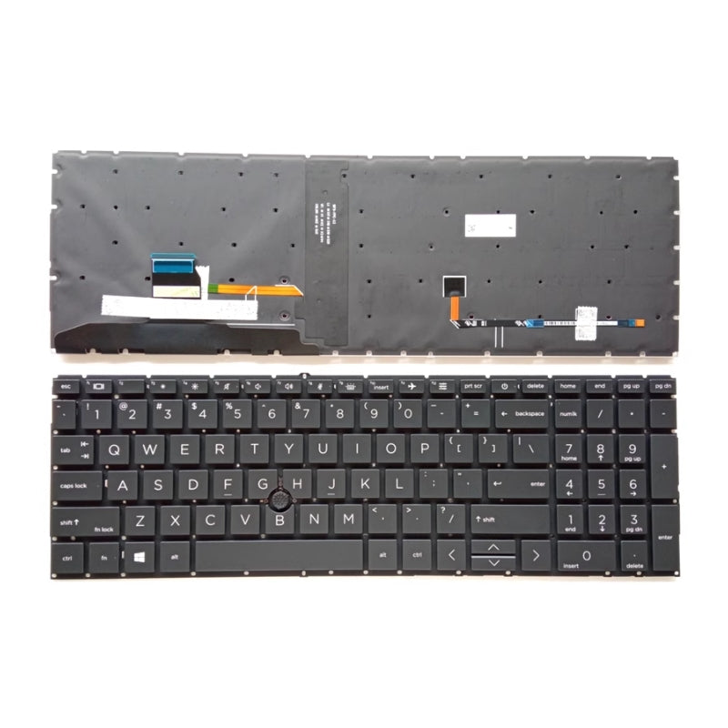 Chargez l&#39;image dans la visionneuse de la galerie, HP Elitebook 850 855 G7 G8 / Zbook Firefly 15 G7 G8 Series - Laptop Keyboard With Backlit US Layout - Polar Tech Australia

