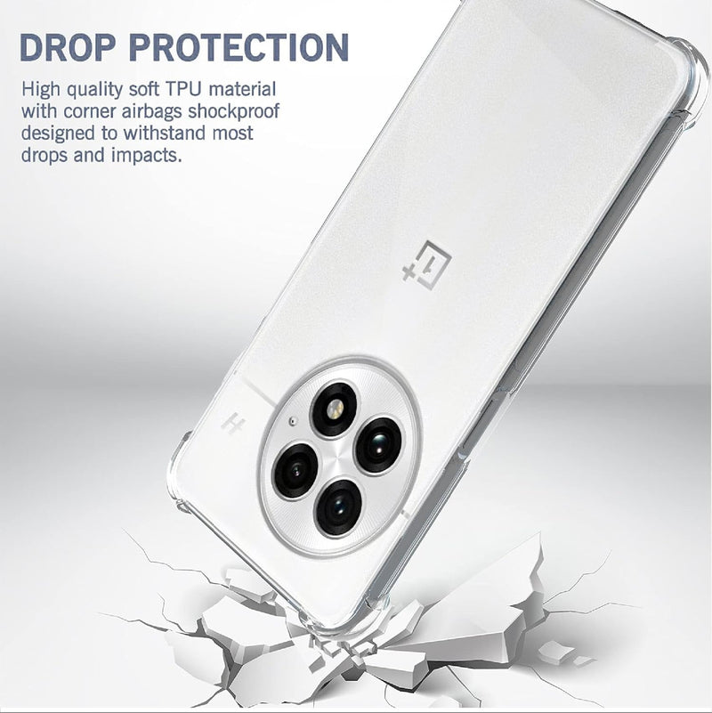 Load image into Gallery viewer, OnePlus 1+13 - AirPillow Cushion Transparent Soft Clear TPU Four Corners Protective Case - Polar Tech Australia
