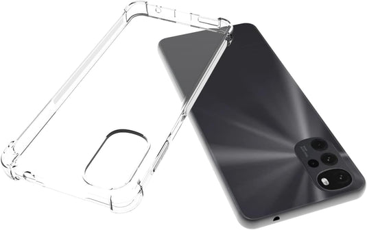 Motorola Moto G22 - AirPillow Cushion Transparent Soft Clear TPU Four Corners Protective Case - Polar Tech Australia