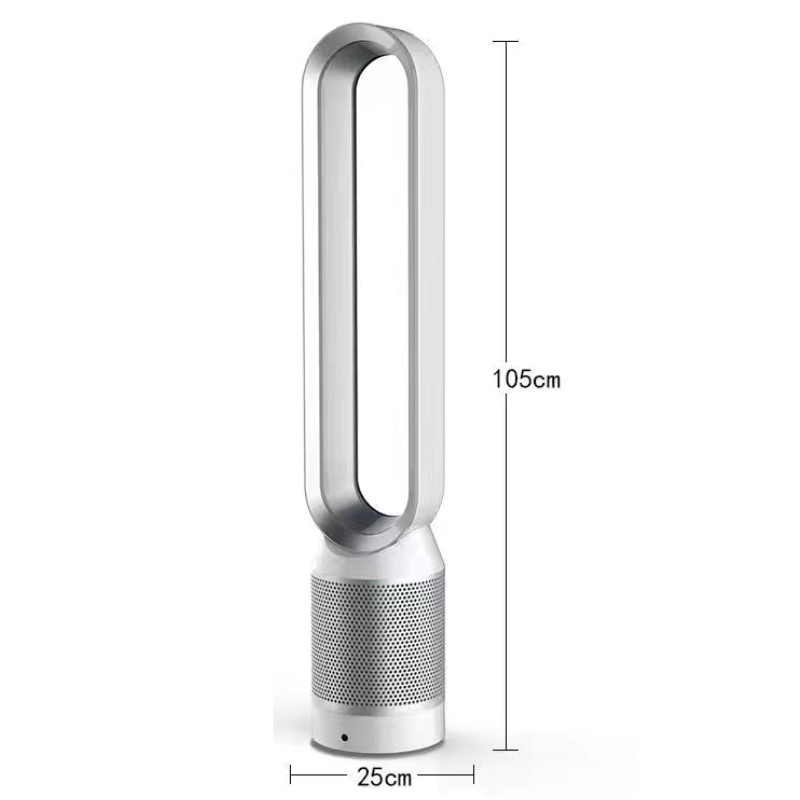 Load image into Gallery viewer, 42 inch Bladeless Cooling Fan Air Purification Stand Portable Air Conditional
