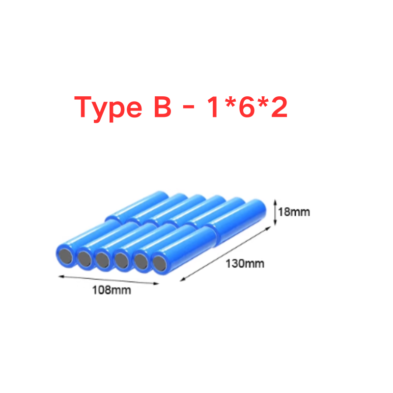 Cargue la imagen en el visor de la galería, [0950-8021 Connector][18650] Universal 9000mAh 11.1V Rechargeable Li-Ion Lithium Polymer Battery
