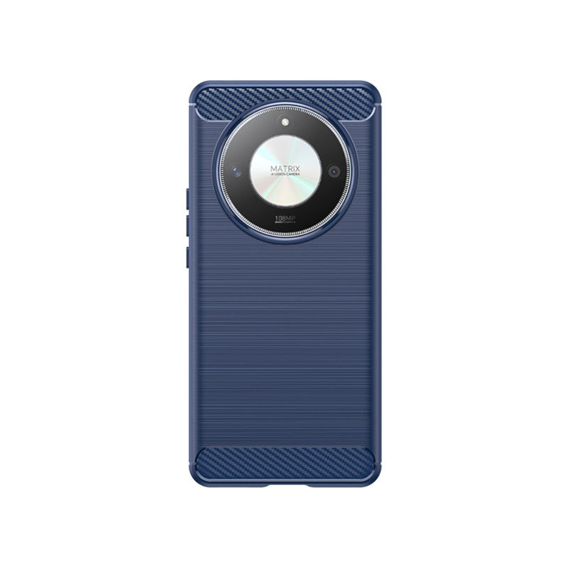 Cargue la imagen en el visor de la galería, Honor Magic6 Lite (ALI-NX3) - Carbon Fiber Brushed Texture TPU Phone Case
