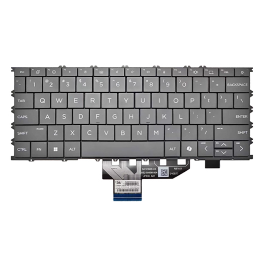 HP OmniBook X Flip 14 inch 2-in-1 14-FK 14-FM Series - Laptop Keyboard With Backlit US Layout