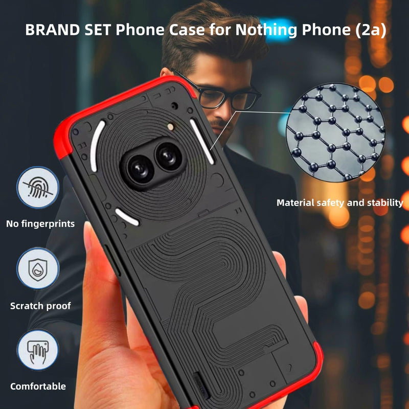 Chargez l&#39;image dans la visionneuse de la galerie, Nothing Phone (2a)/(2a) Plus - Shockproof Matte PC Silky Ultra Slim Fit Scratch - Polar Tech Australia
