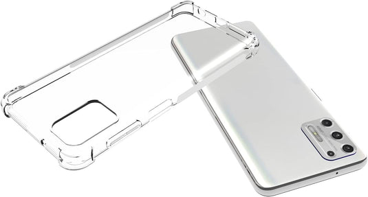 Motorola Moto G Stylus 2021 - AirPillow Cushion Transparent Soft Clear TPU Four Corners Protective Case - Polar Tech Australia