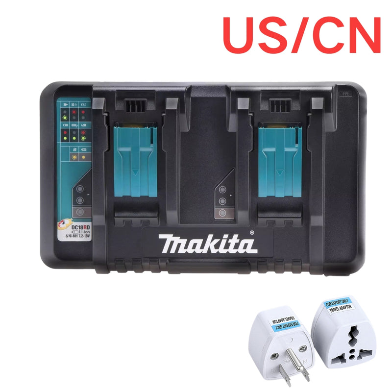 Chargez l&#39;image dans la visionneuse de la galerie, [DC18RD][7.2V~18V-9.0A] Genuine Original Makita Fast Charger Electrical Tool Li-ion Battery - Replacement Charger - Polar Tech Australia
