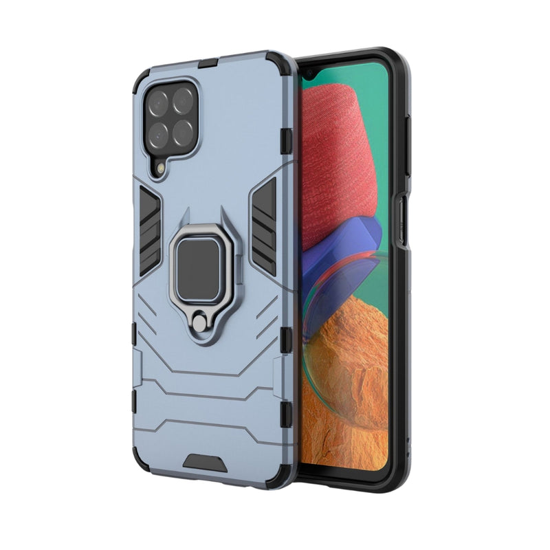 Cargue la imagen en el visor de la galería, Samsung Galaxy A42 5G (SM-A426) - Heavy Duty Armor Case With Ring Holder Stand

