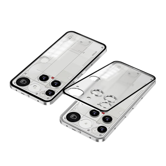 Nothing Phone (3) - Snap Buckle Metal Frame Frosted Phone Case - Polar Tech Australia