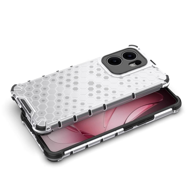 Load image into Gallery viewer, OPPO Reno13 F 4G/5G - Honeycomb Transparent Shockproof Protection Case - Polar Tech Australia
