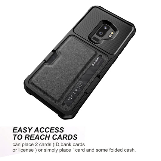 Samsung Galaxy S9 Plus (SM-G965) - Detachable 2 in 1 Magnet Wallet Case