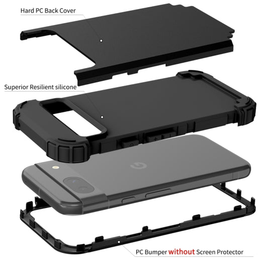 Google Pixel 6 Pro - Silicone Hybrid PC Shockproof Phone Case - Polar Tech Australia