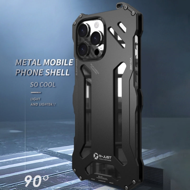 Chargez l&#39;image dans la visionneuse de la galerie, Apple iPhone 16 - Shockproof Armor Hollow Metal Phone Case
