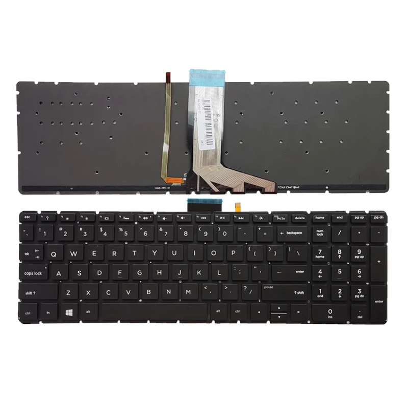 Chargez l&#39;image dans la visionneuse de la galerie, HP 15-AB500 15-AB000 15-AB100 15-AB525 15-AB066 15-AB200 17-G119D Series - Laptop Keyboard With Back Light US Layout - Polar Tech Australia

