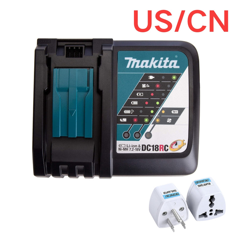 Chargez l&#39;image dans la visionneuse de la galerie, [DC18RC][7.2V~18V-9.0A] Genuine Original Makita Fast Charger Electrical Tool Li-ion Battery - Replacement Charger - Polar Tech Australia
