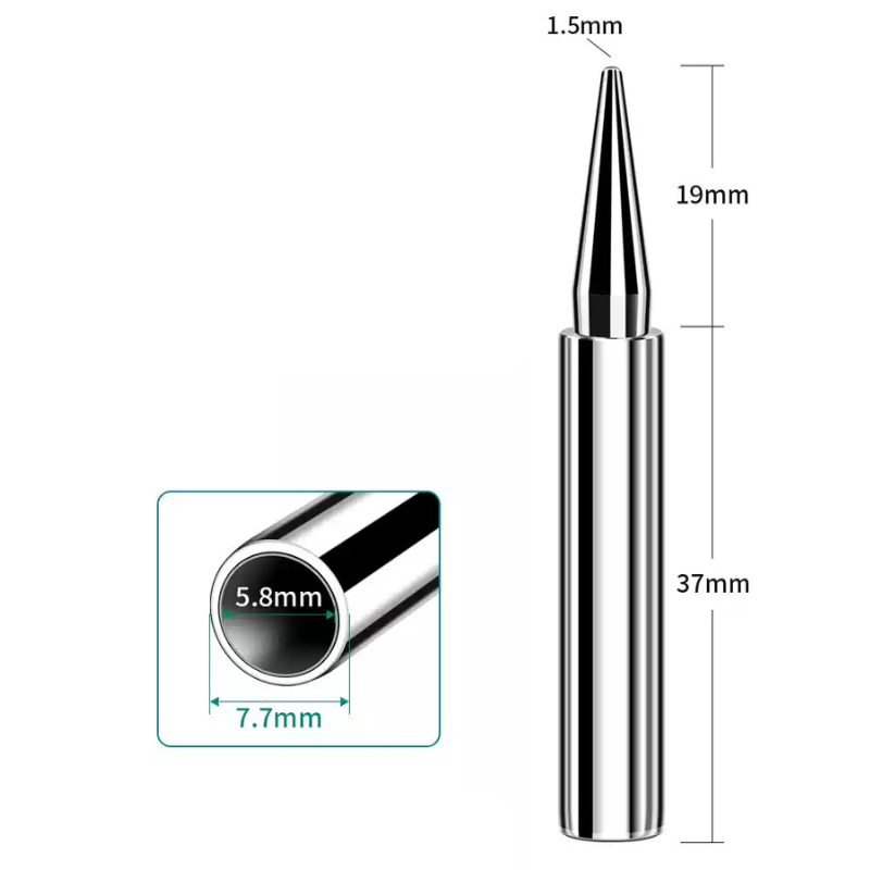 Cargue la imagen en el visor de la galería, [ LXZ923377] 907 Universal Internal Heating Soldering Iron Tip - Polar Tech Australia
