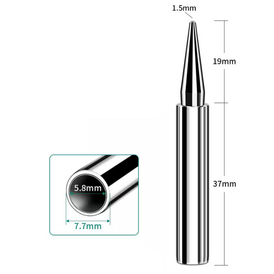 [ LXZ923377] 907 Universal Internal Heating Soldering Iron Tip - Polar Tech Australia