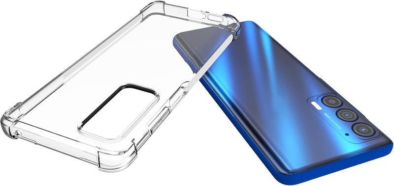 Load image into Gallery viewer, Motorola Moto Edge 2021 - AirPillow Cushion Transparent Soft Clear TPU Four Corners Protective Case - Polar Tech Australia
