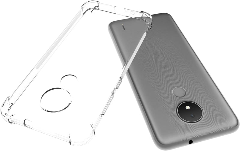 Cargue la imagen en el visor de la galería, Nokia C21 - AirPillow Cushion Transparent Soft Clear TPU Four Corners Protective Case - Polar Tech Australia
