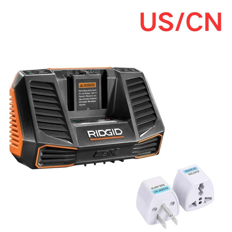 Cargue la imagen en el visor de la galería, [R840095][18V-4.1A] Genuine Original RIDGID Fast Charger Electrical Tool Li-ion Battery - Replacement Charger - Polar Tech Australia
