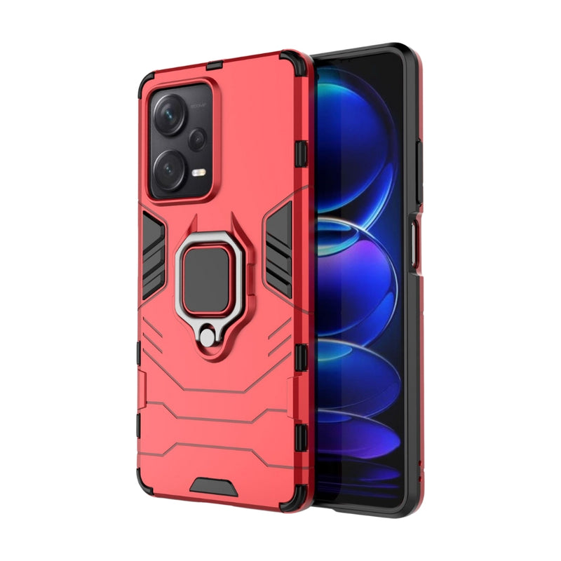 Chargez l&#39;image dans la visionneuse de la galerie, Xiaomi Redmi Note 12 Pro Plus - Heavy Duty Armor Case With Ring Holder Stand - Polar Tech Australia
