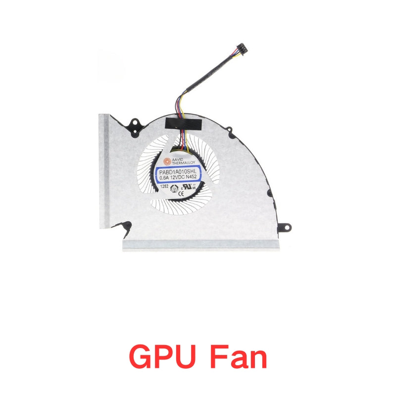 Cargue la imagen en el visor de la galería, MSI GP76 Leopard GE76 WE76 Raider Notebook MS-17K3 MS-17K2 Series - Laptop CPU &amp; GPU Cooling Fan - Polar Tech Australia

