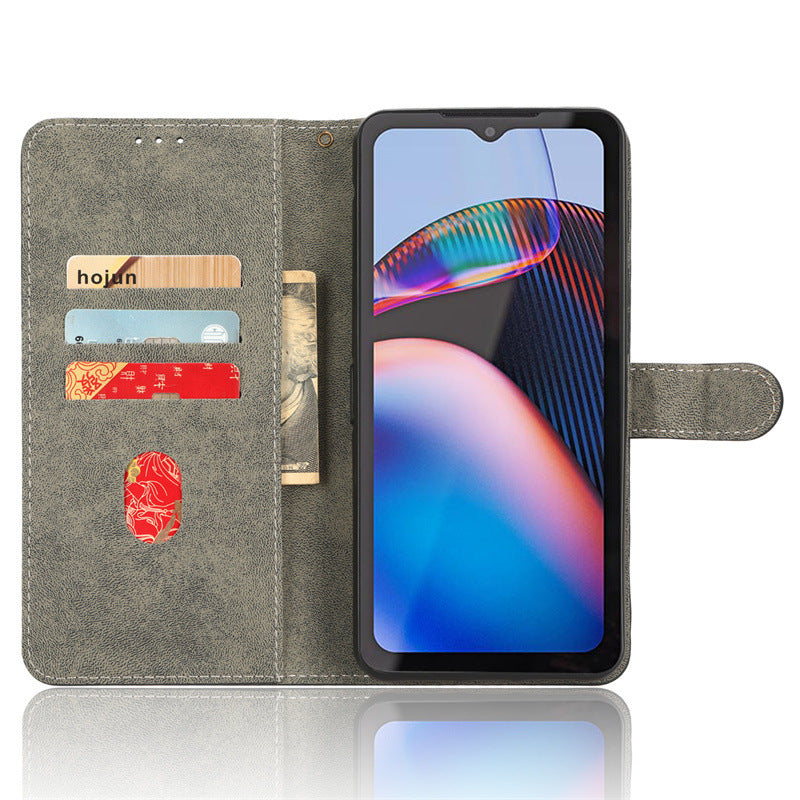 Load image into Gallery viewer, [With Card Solt] Motorola Moto Defy 2 - Flip Folio Case with Card Holders Leather Wallet Case - Polar Tech Australia
