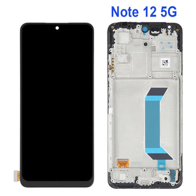 [ORI][With Frame] XIAOMI Redmi Note 12 5G - AMOLED LCD Touch Digitiser Display Screen Assembly - Polar Tech Australia