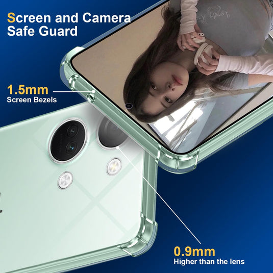 OnePlus 1+Nord 3 - AirPillow Cushion Transparent Soft Clear TPU Four Corners Protective Case - Polar Tech Australia