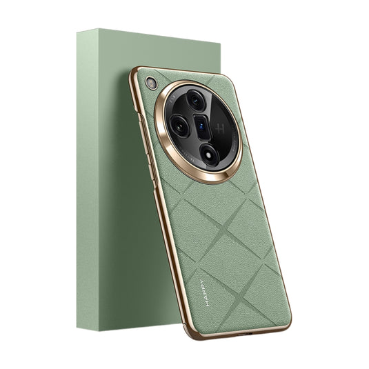 OPPO Find X7/Ultra - Plain Leather PC Phone Case - Polar Tech Australia