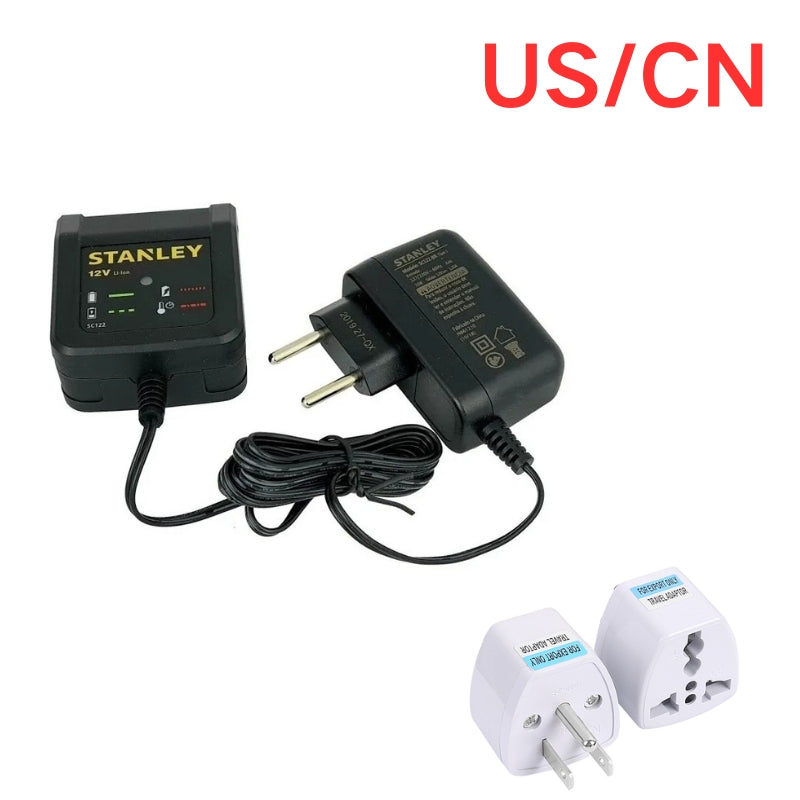 Chargez l&#39;image dans la visionneuse de la galerie, [SC122][10.8V~12V-1.25A] Genuine Original STANLEY Fast Charger Electrical Tool Li-ion Battery - Replacement Charger - Polar Tech Australia
