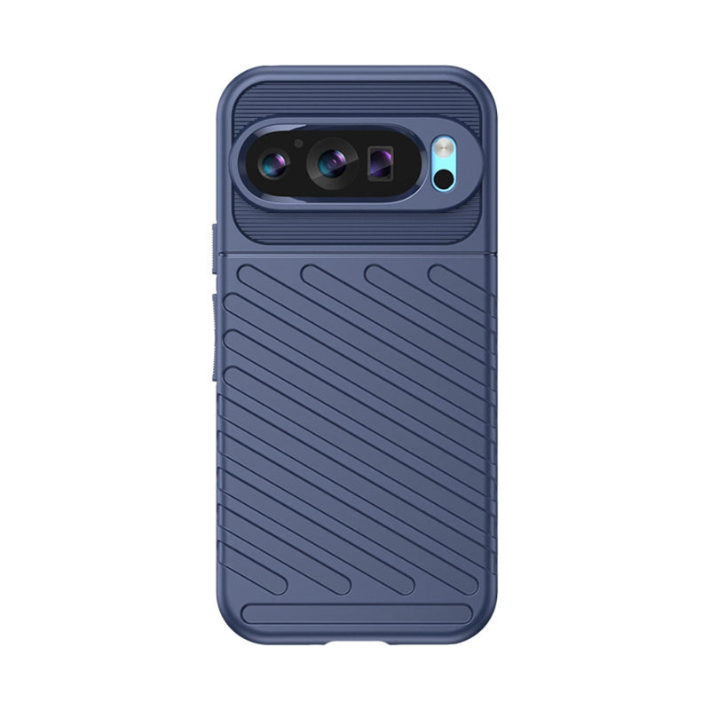 Chargez l&#39;image dans la visionneuse de la galerie, Google Pixel 9 Pro XL - Thunder Series Twill Texture Thickened Anti-fall Protection TPU Case - Polar Tech Australia
