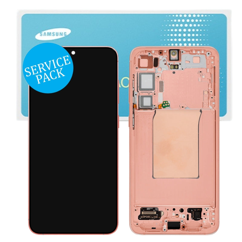 Cargue la imagen en el visor de la galería, [Samsung Service Pack] Samsung Galaxy S25 Plus 5G (SM-S936B) OLED LCD Touch Digitizer Screen Assembly With Frame
