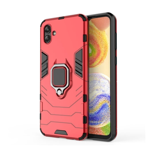 Samsung Galaxy A04s (SM-A047) - Heavy Duty Armor Case With Ring Holder Stand