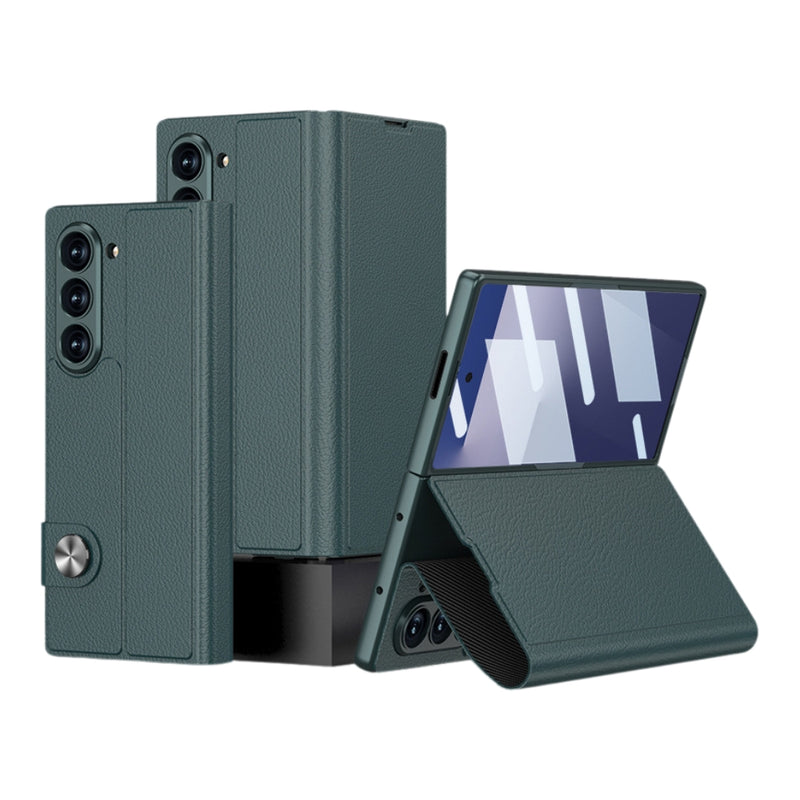 Cargue la imagen en el visor de la galería, Samsung Galaxy Z Fold7 5G - GKK Integrated Flip Leather Phone Case

