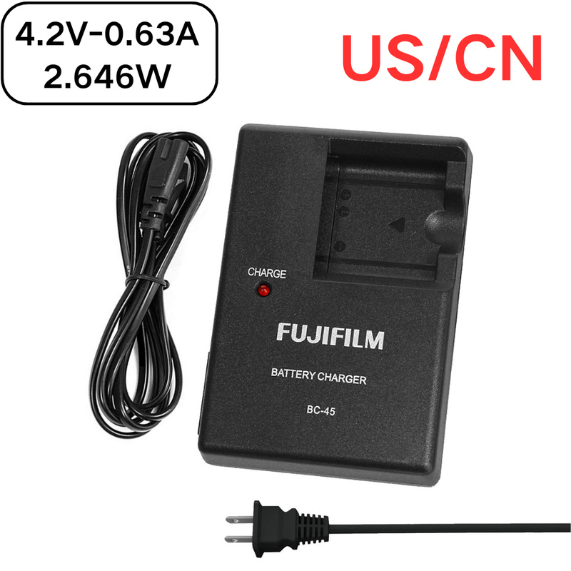 Cargue la imagen en el visor de la galería, [BC-45][4.2V-0.63A] Fujifilm NP-45 NP-45A Battery / Fujifilm Z J Series - Camera Charger Power Supply Adapter
