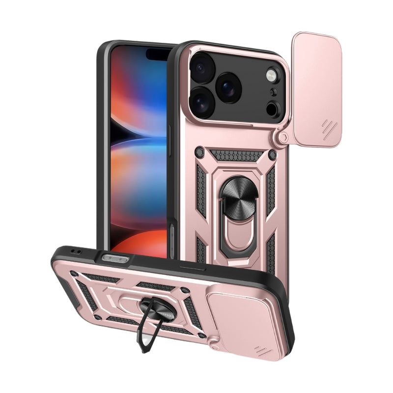 Chargez l&#39;image dans la visionneuse de la galerie, Apple iPhone 17 Air - Shockproof Armour Heavy Duty Phone Case with Ring Holder &amp; Camera Protection
