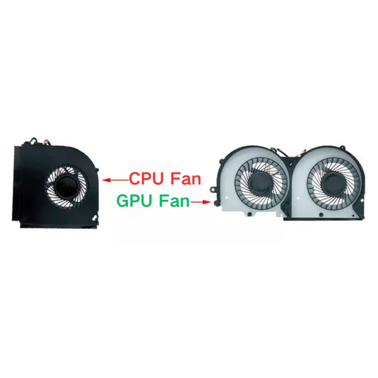 Acer TravelMate P852-QG Series - Laptop CPU & GPU Cooling Fan Cooler