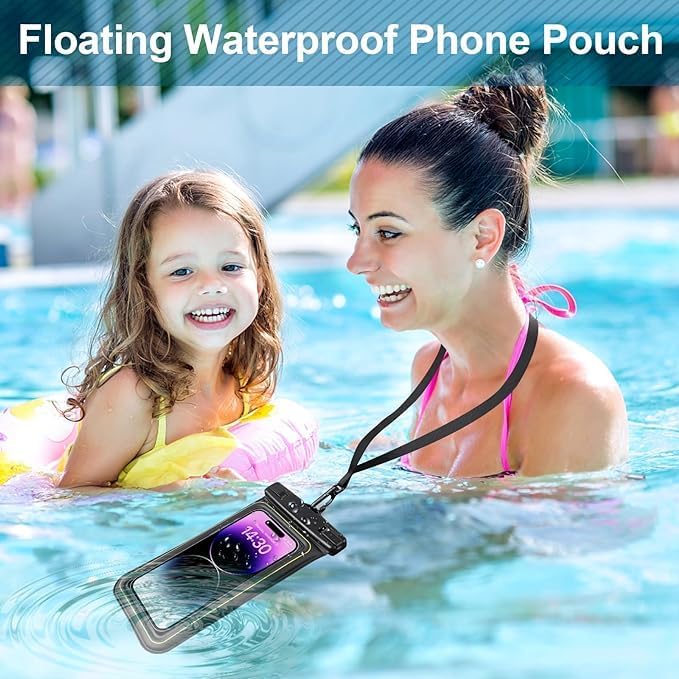 Cargue la imagen en el visor de la galería, [Waterproof Phone Pouch] iPhone 16/15/14/13/12 Pro Max Plus Samsung Galaxy S24/S23/S22/S21 Google Pixel Etc, Up to 6.9&#39;&#39; - IP68 Universal Floating Float Water Proof Cell Phone Dry Bag Phone Case Protector - Polar Tech Australia
